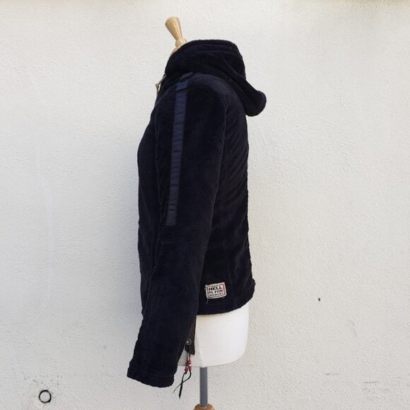 Hell Is For Heroes Black Fleece Winter Ski Italian Hoodie Jacket - Picture 7 of 8